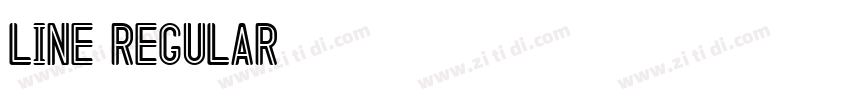 Line Regular字体转换